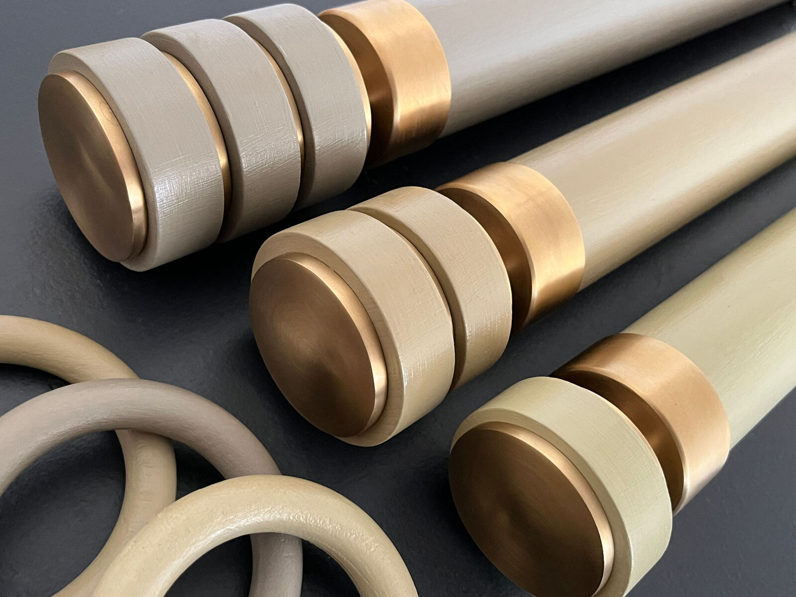 Jago Designs curtain pole detail