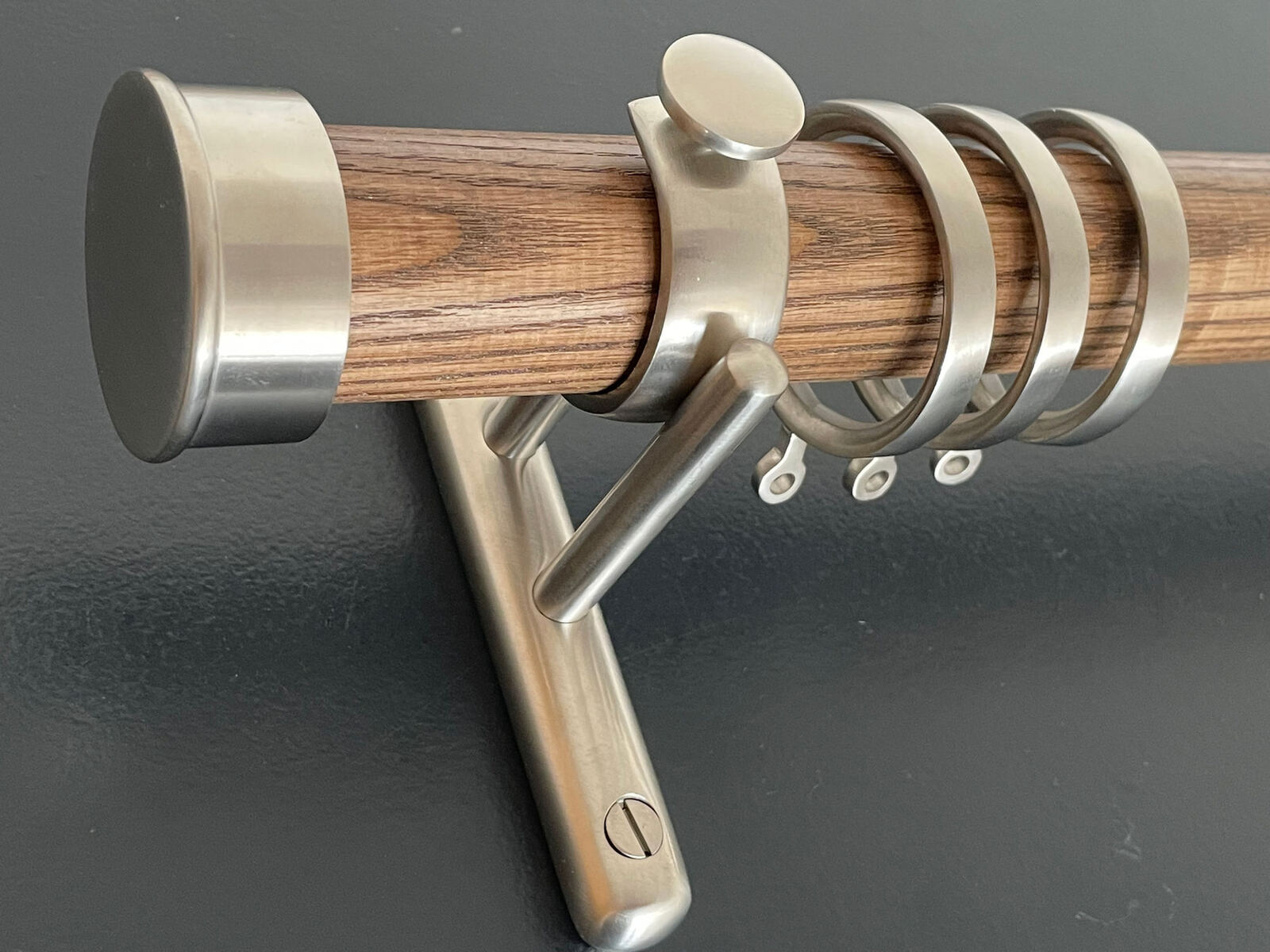 Jago Designs curtain pole detail