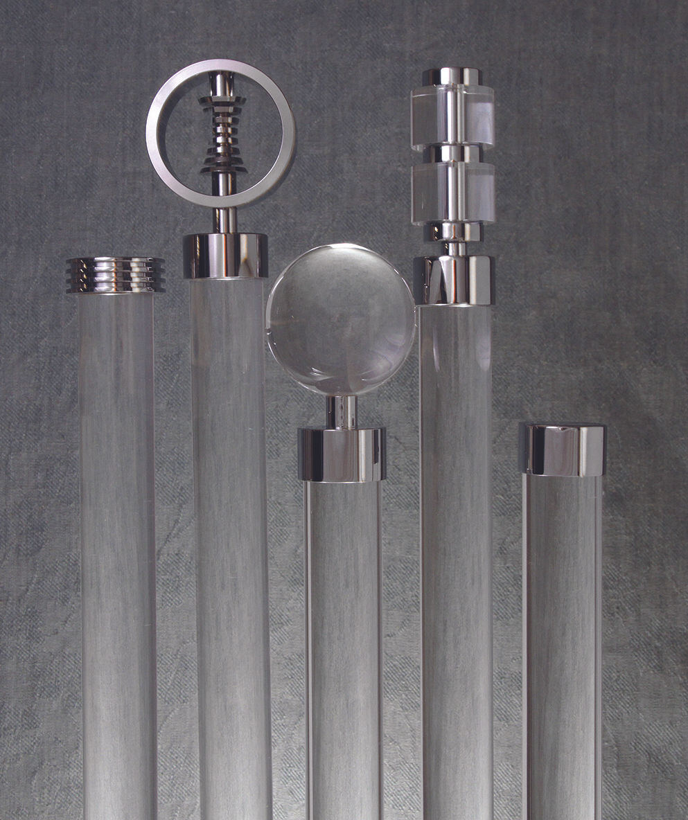 Jago Designs curtain pole detail