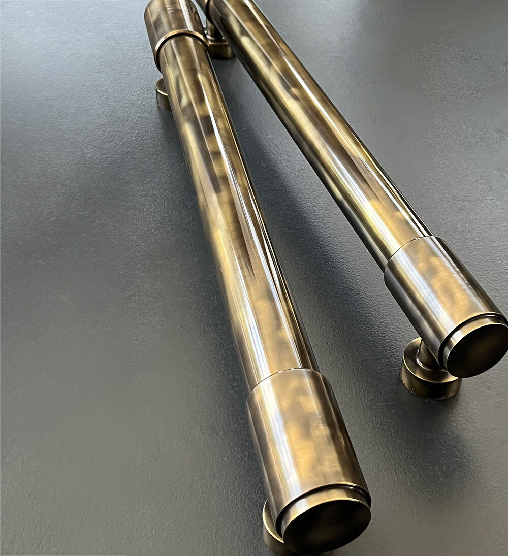 Jago Designs curtain pole detail