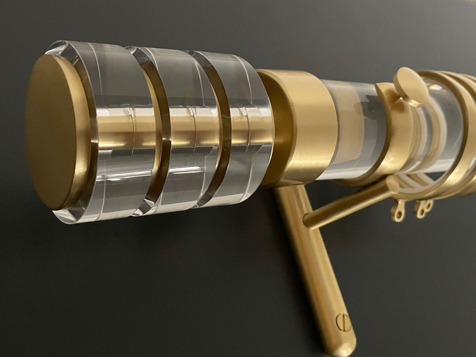 Jago Designs curtain pole detail