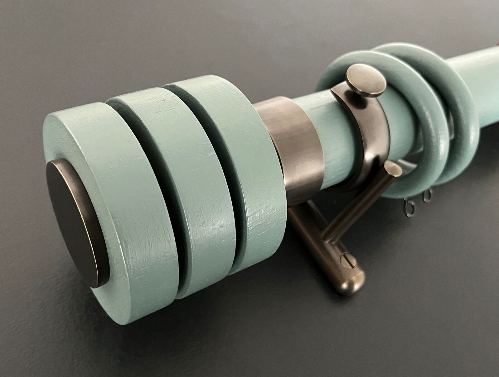 Jago Designs curtain pole detail