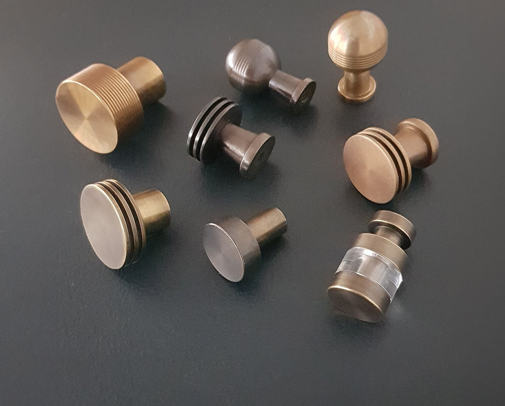 Cabinet knobs by Jago Designs