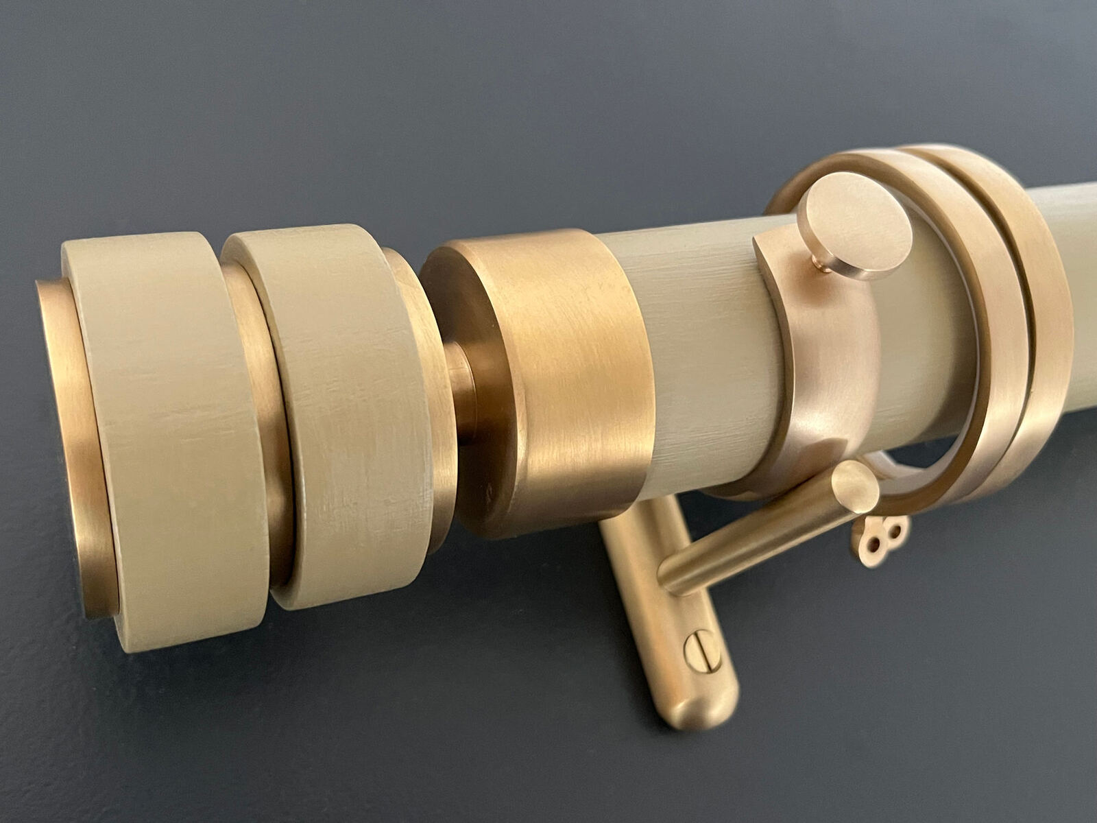 Jago Designs curtain pole detail