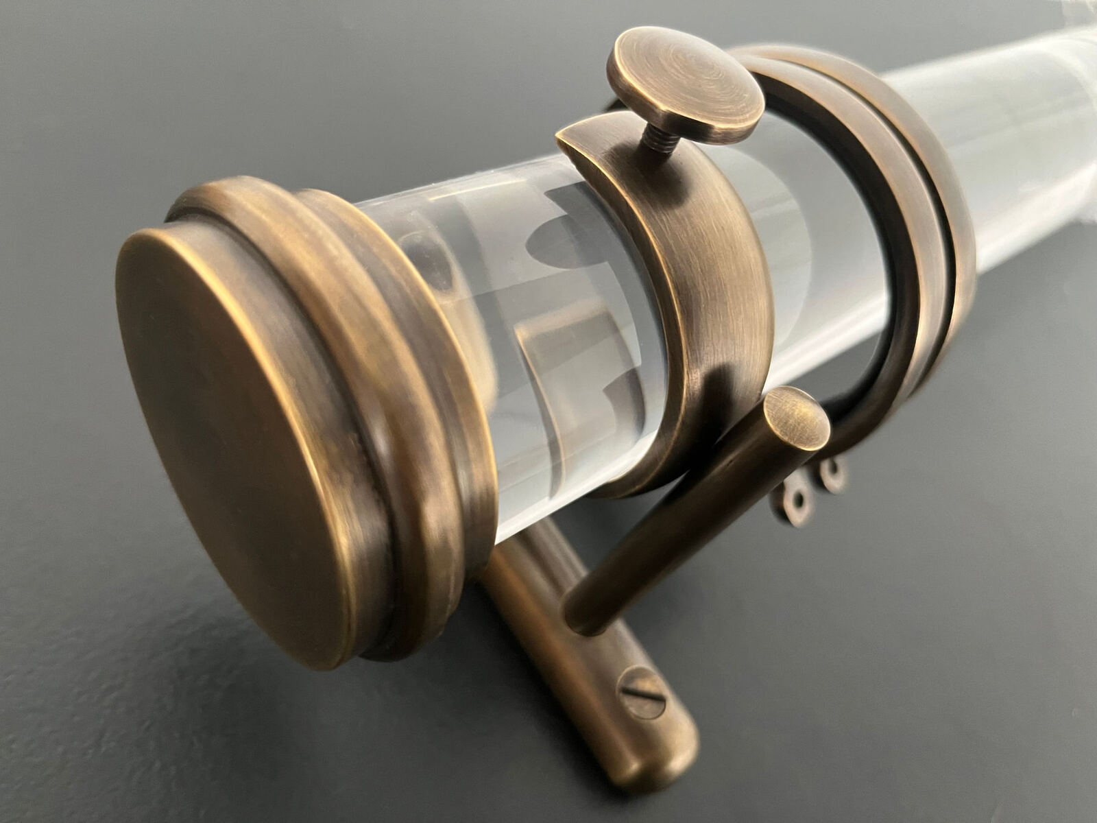 Jago Designs curtain pole detail