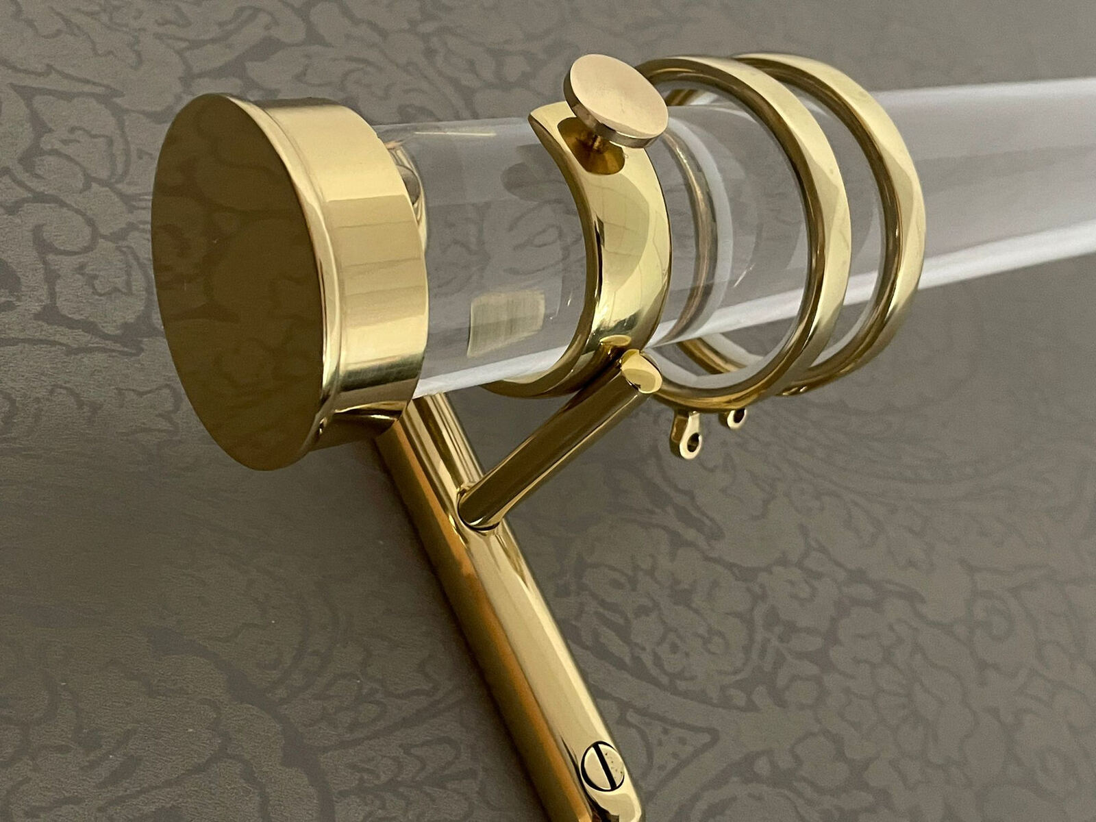Jago Designs curtain pole detail