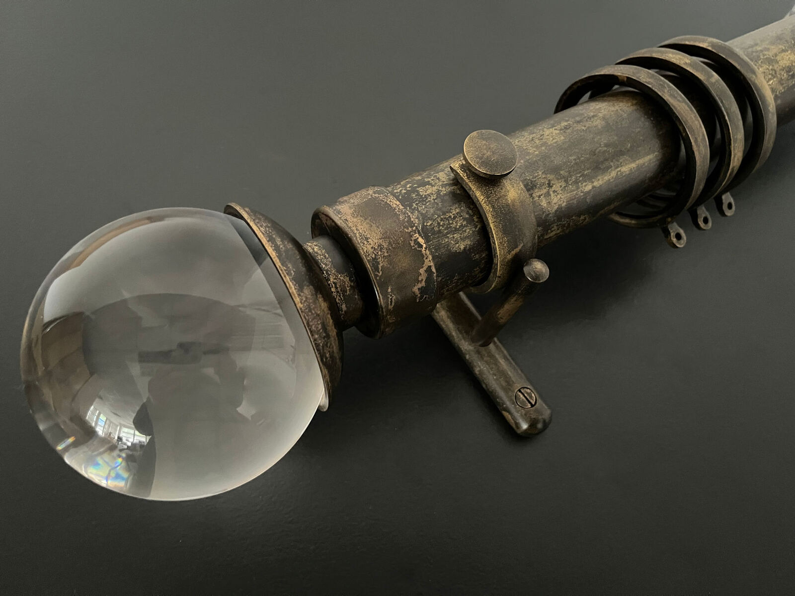 Jago Designs curtain pole detail