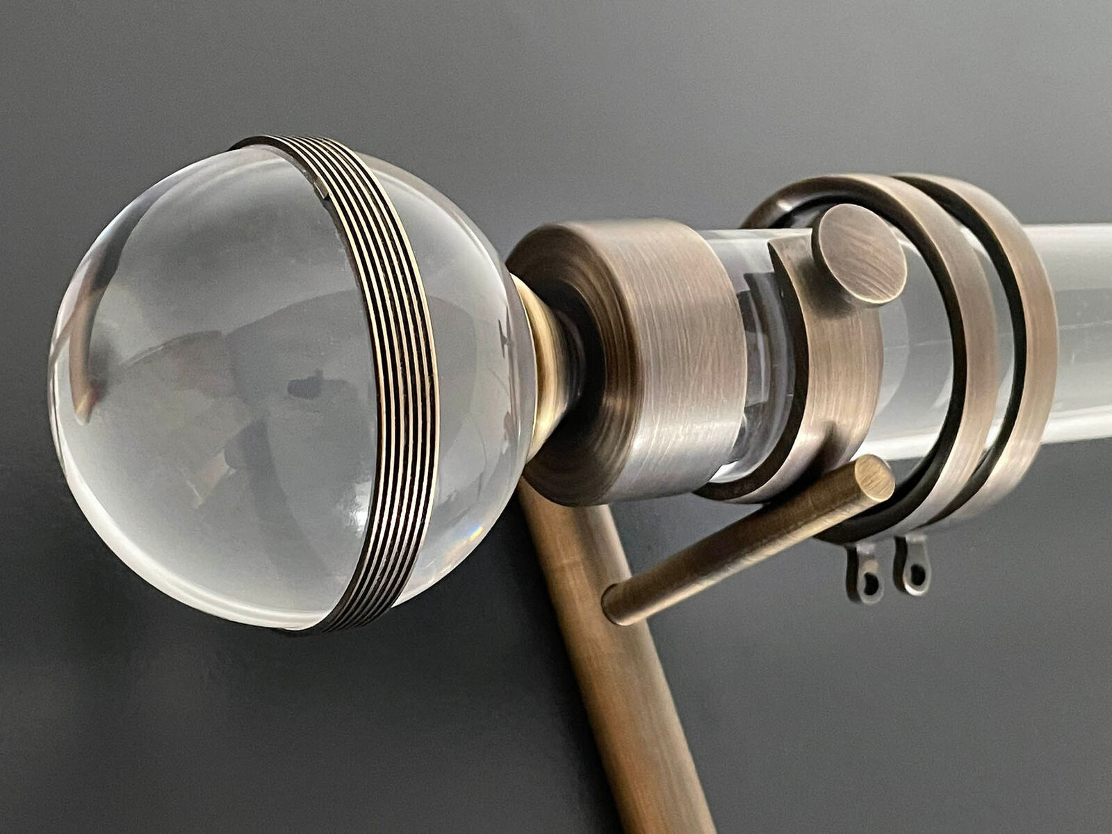 Jago Designs curtain pole detail