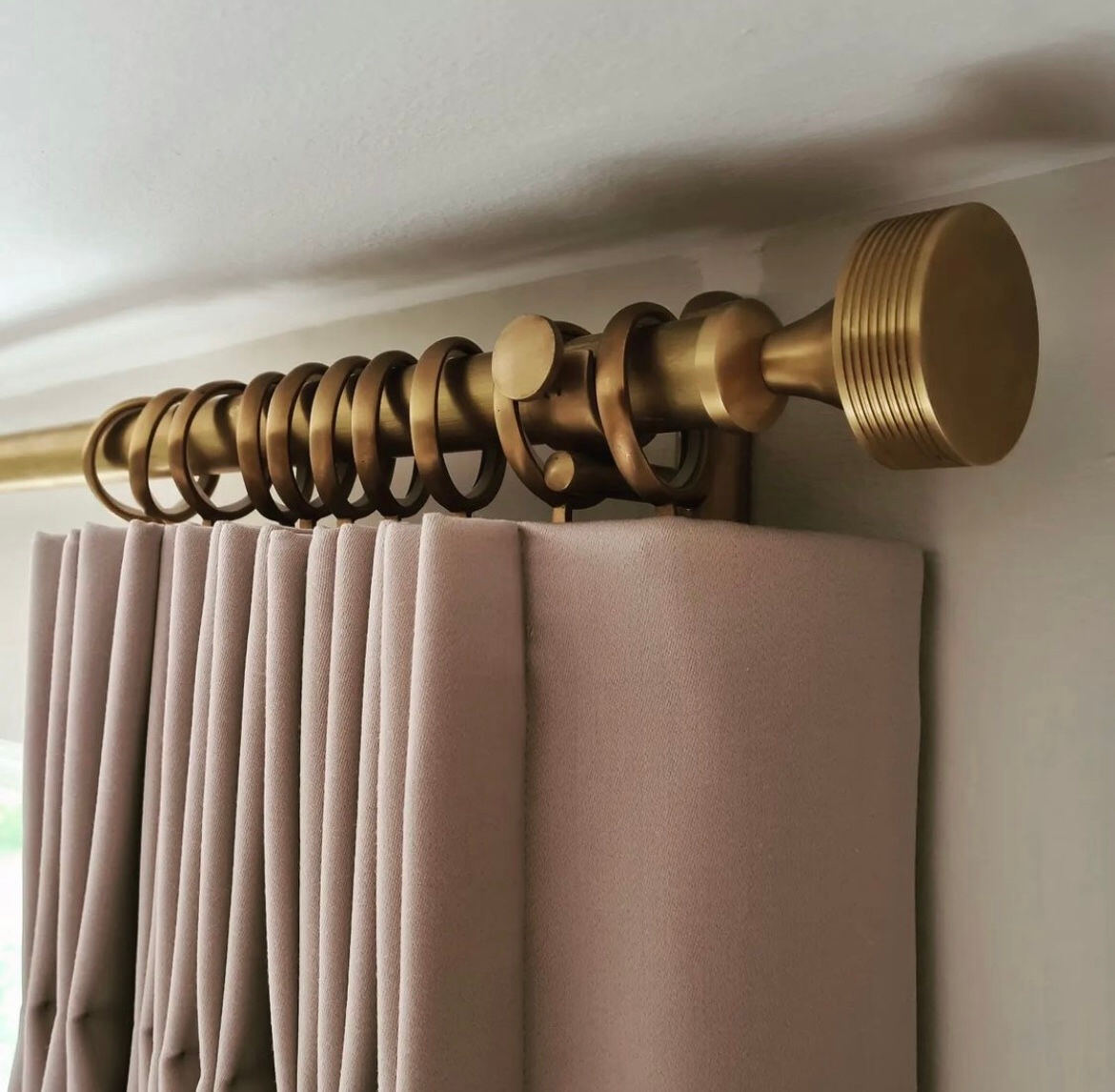 Jago Designs bespoke curtain pole