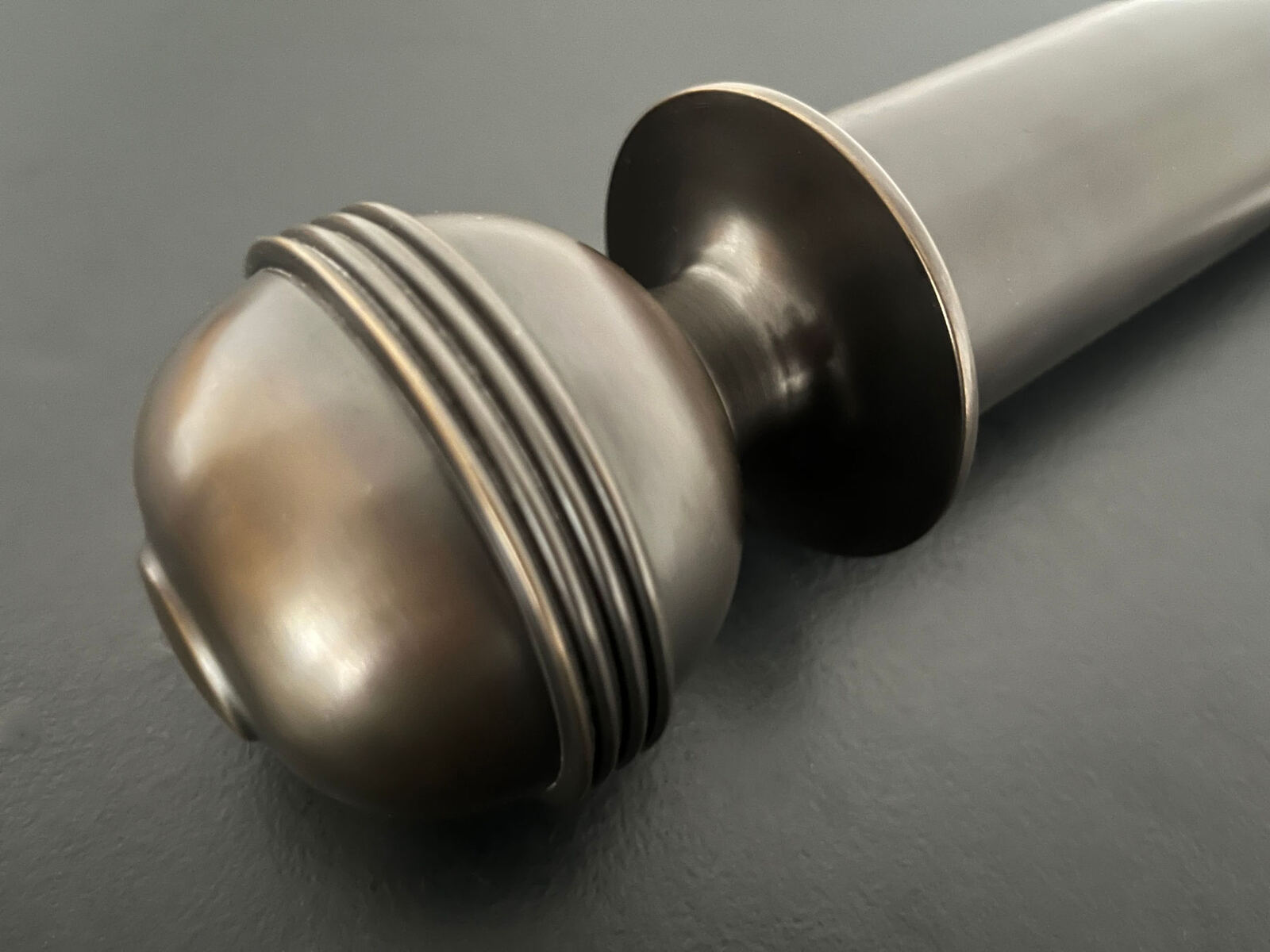 Jago Designs curtain pole detail