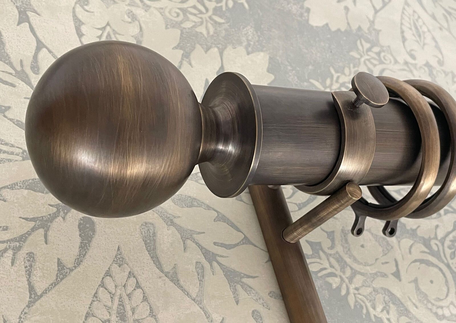 Jago Designs curtain pole detail